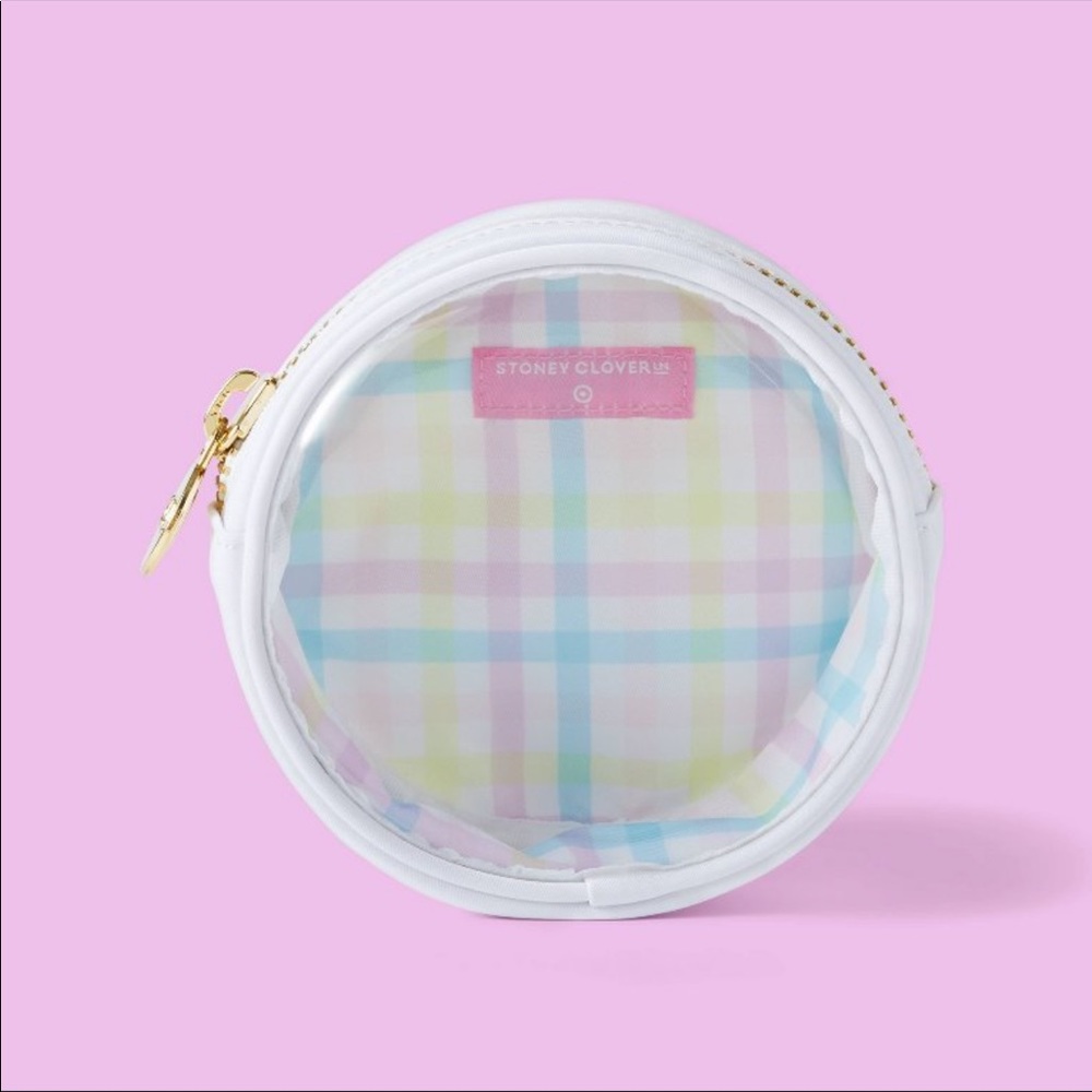 Stoney Clover Lane X Target mini circle pouch white